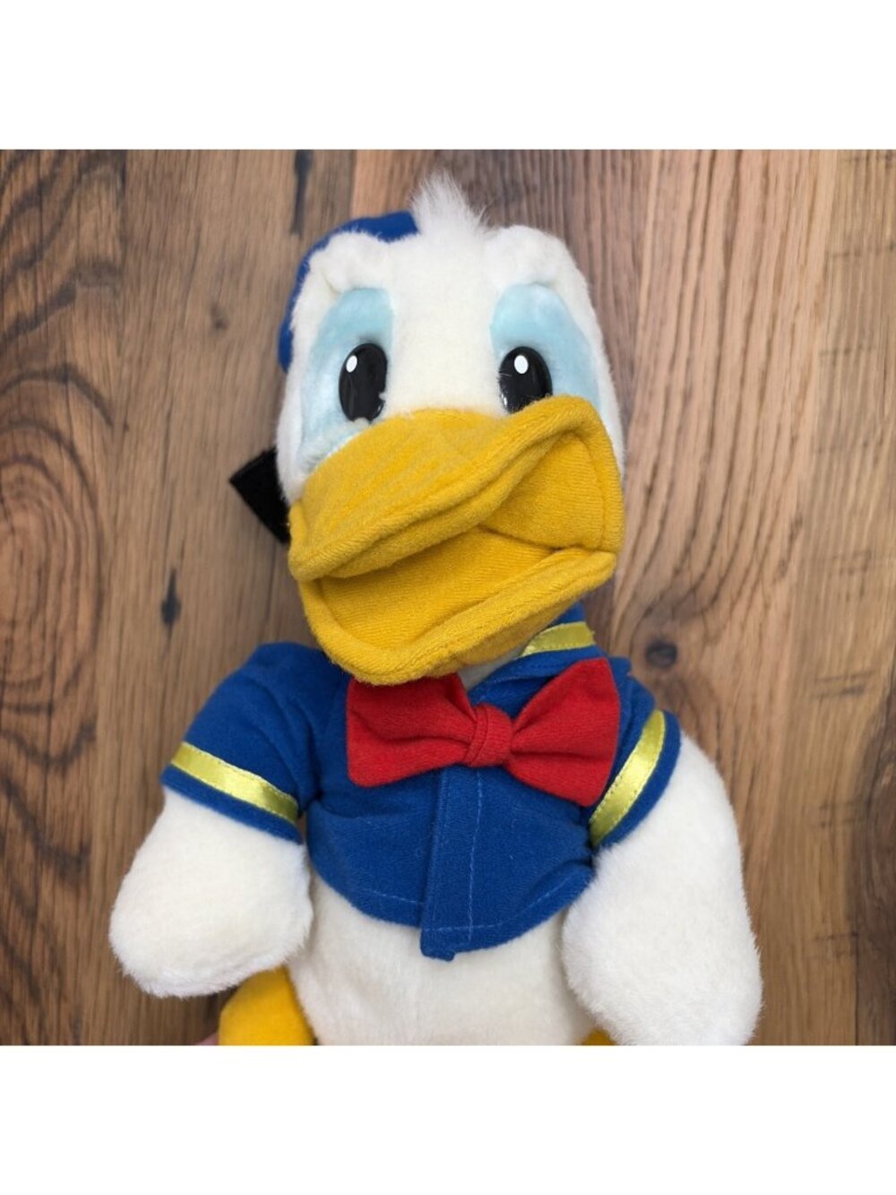 Donald Duck Vintage Plush Walt Disney World Disneyland Kids Stuffed Toy 15 In